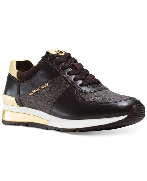 michael kors trainers black